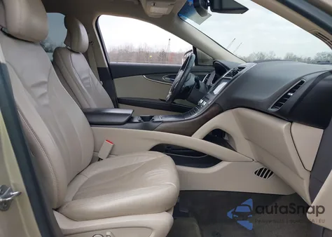 2017 Lincoln Mkx Select z USA, uszkodzony, nr VIN 2LMPJ6KR0HBL25249